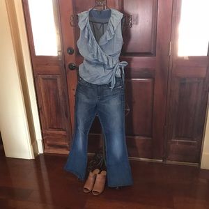 Ruffle blouse by Ralph Lauren